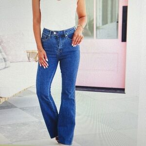 Judy Blue Dark Blue Flare Jeans NWT Size 11/30